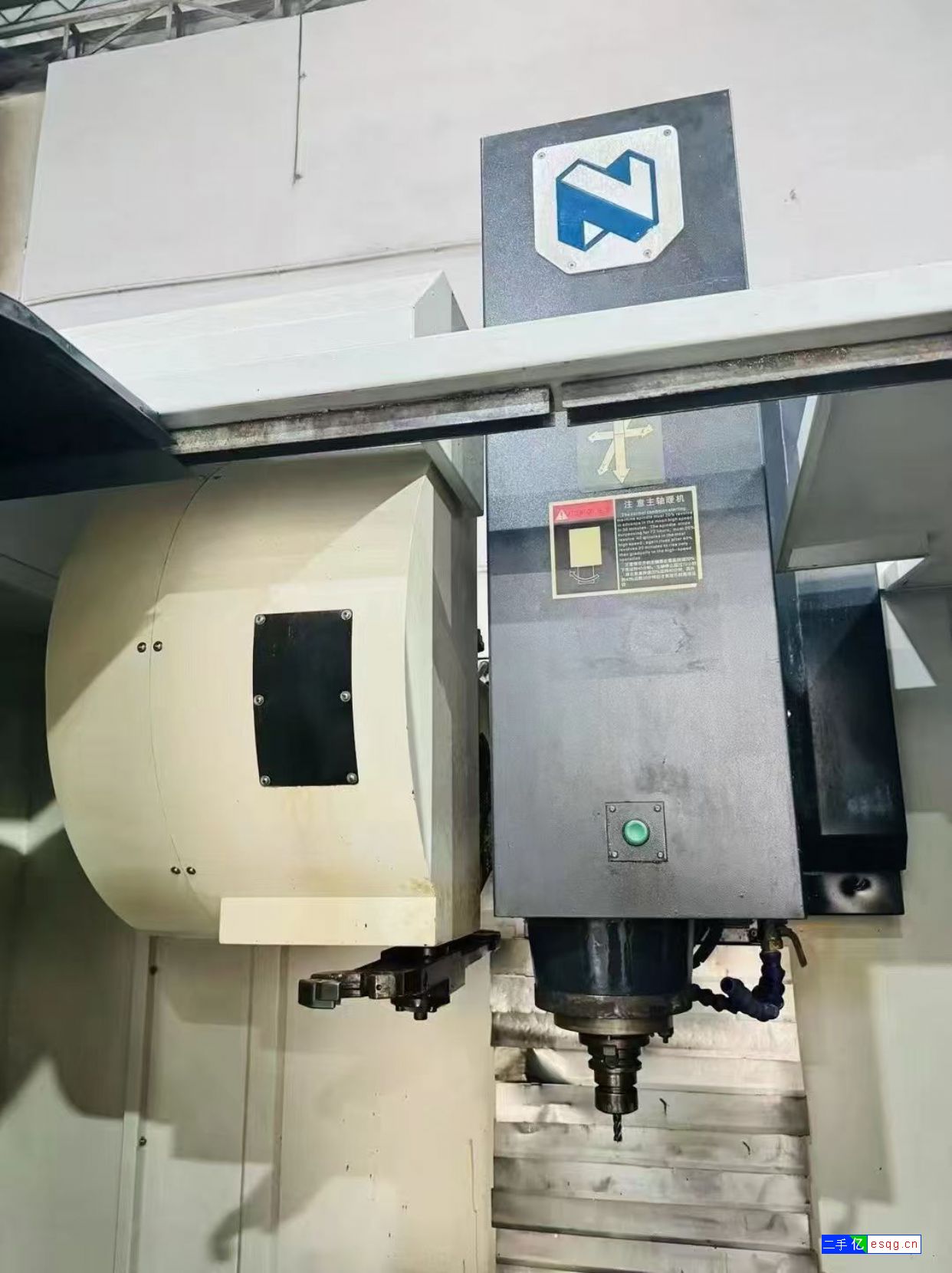 到货一台起航V850加工中心，三菱M70系统-3