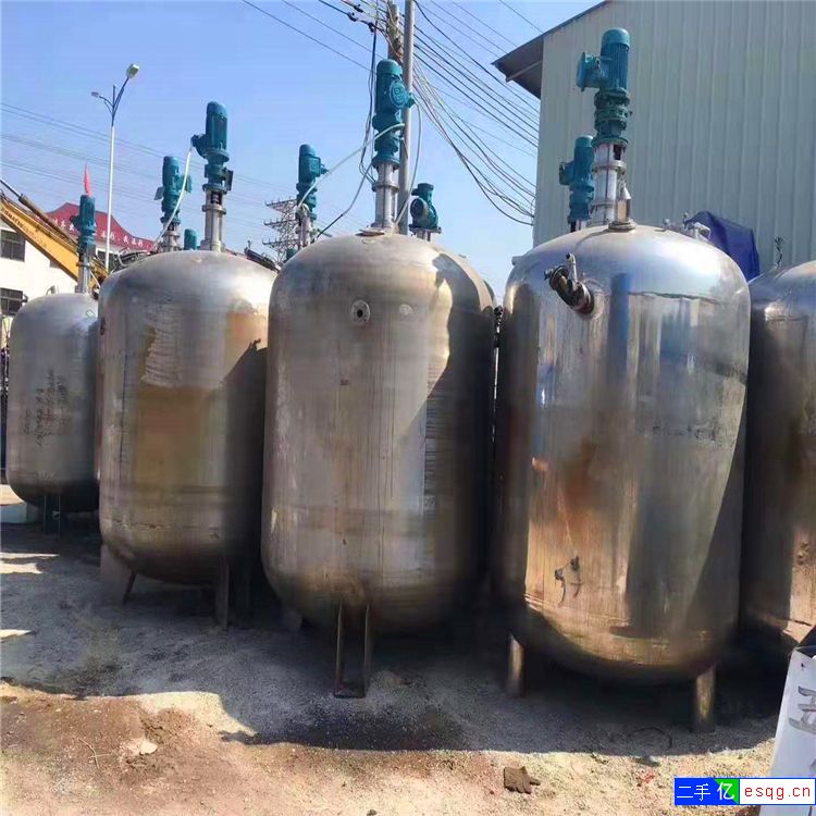 销售二手不锈钢双层保温搅拌罐乳品不锈钢储罐 订做各-3