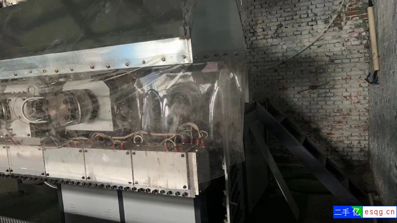 9.5成新2米双螺杆单面气泡膜机转让-2