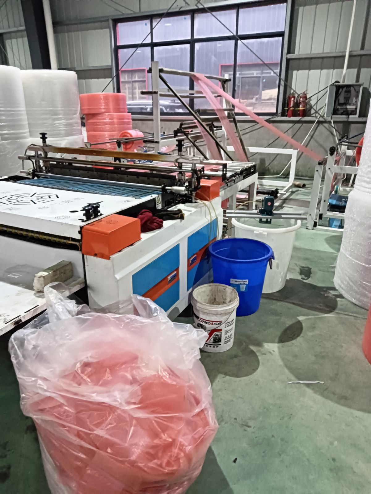 1米2创园全自动气泡膜制袋机低价出售-2