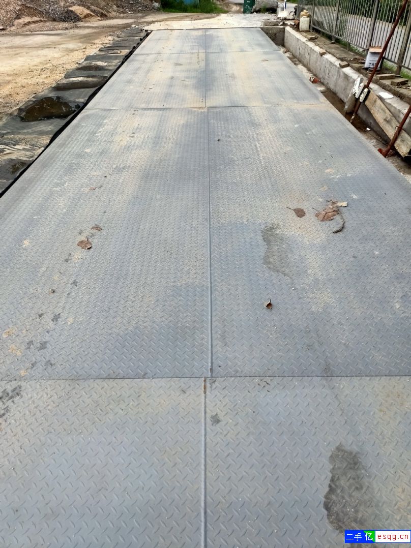 转让9成新100吨地磅地磅二手地磅-2