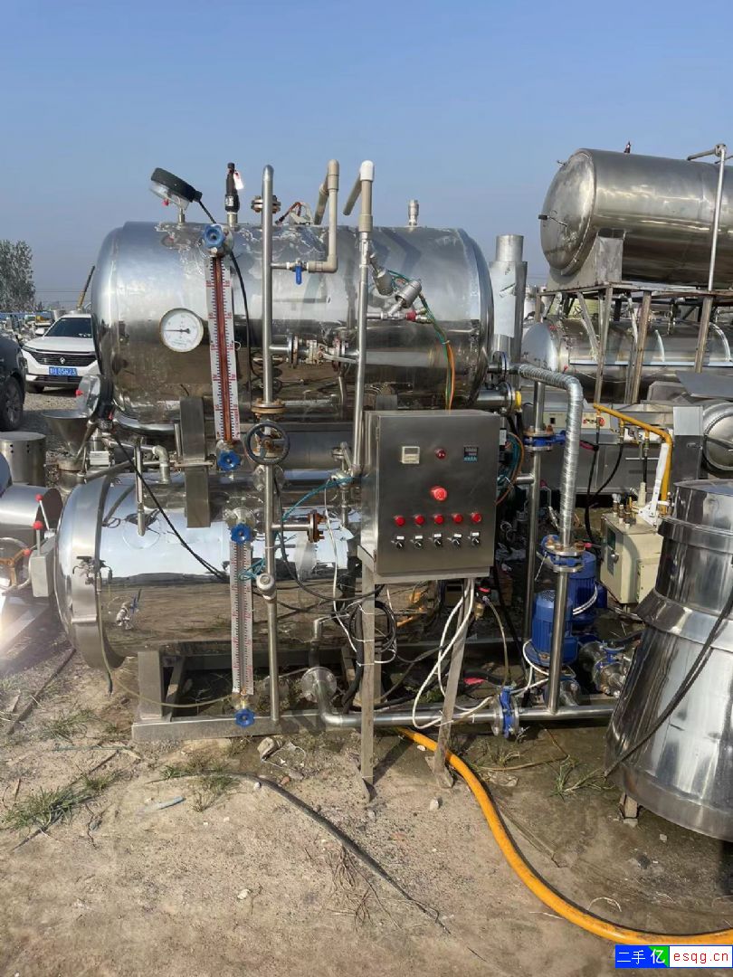 出售二手杀菌锅 0.57立方电加热杀菌锅-2