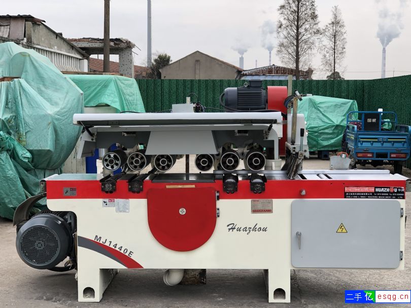 转让9成新二手木工机械多片锯一台-2