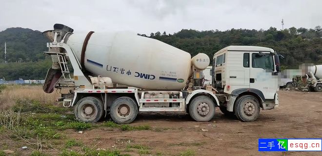 南宁出售多台2020年9月豪沃轻量化12方搅拌车-1