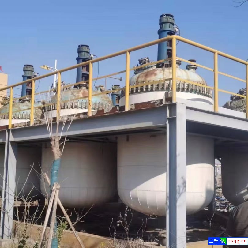 长期供应各种规格二手不锈钢反应釜，二手搪瓷反应釜-2