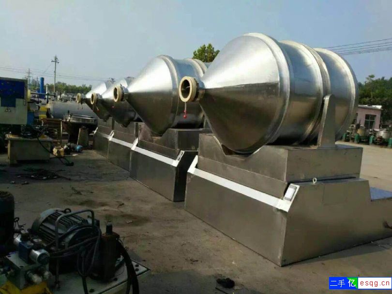 出售二手锥形混合机，二手双锥混合机，二手二维混合机-2