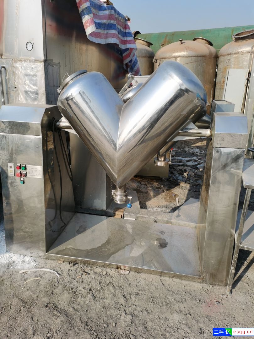 出售二手v型混合机，二手三维混合机，二手二维混合机-2