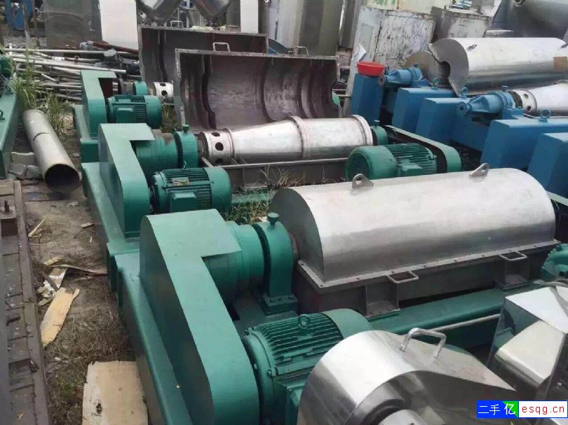 现货出售多台二手平板离心机，卧螺离心机-2