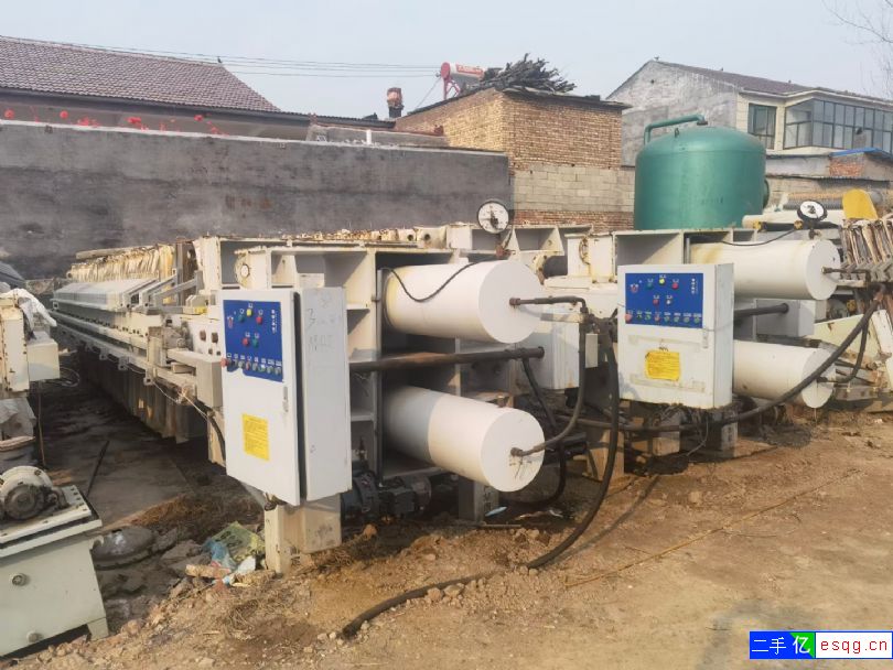 出售一批100平方-500平方自动隔膜压滤机，价格-2