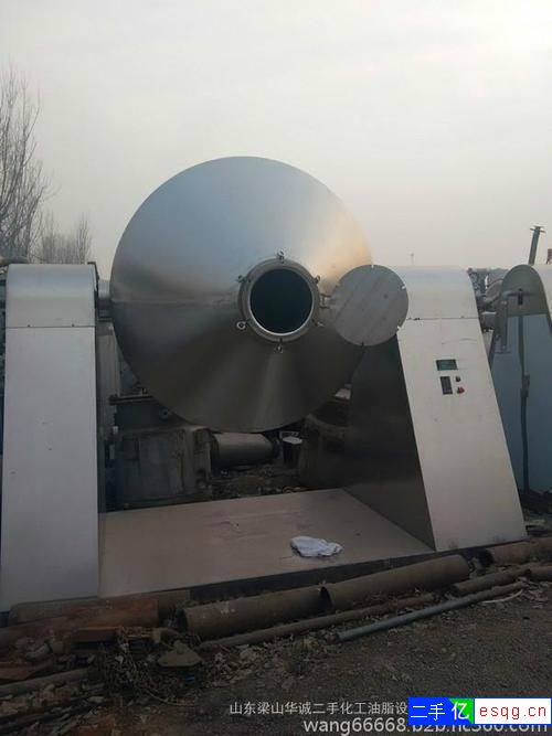 二手搪瓷双锥干燥机价格便宜 长期供应各种型号不锈钢-2