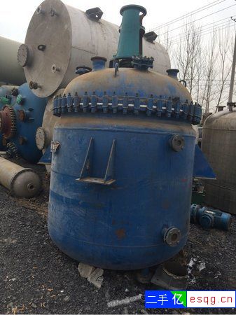 到货多台1吨 2吨 3吨搪瓷反应釜 搪瓷完好-1