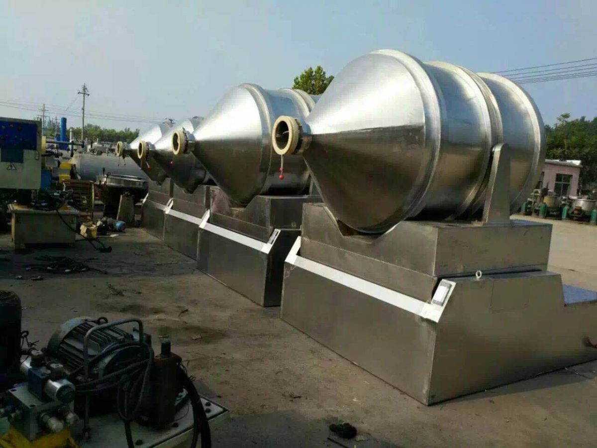 出售二手v型混合机供应100升-2000升 价格便-1