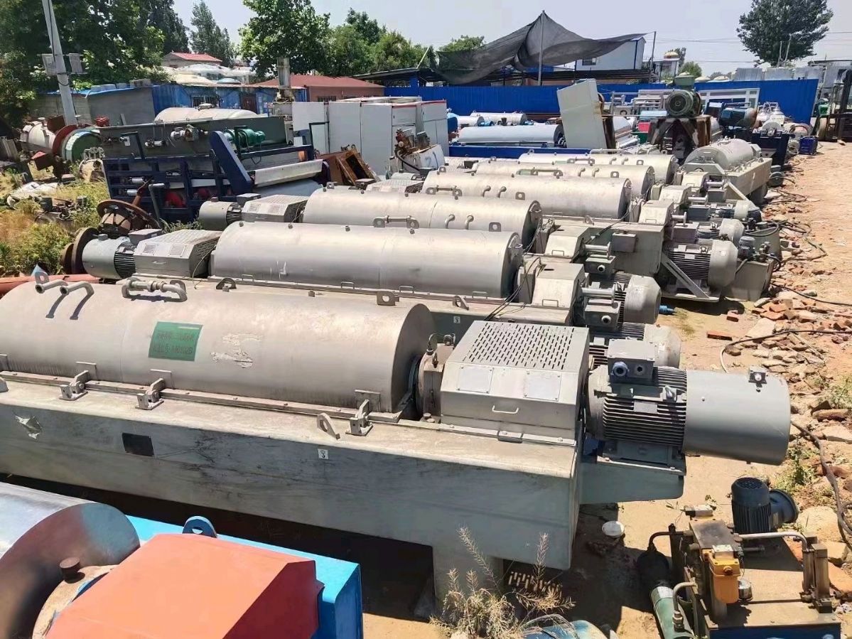 出售6台580卧螺离心机 304不锈钢材质-2