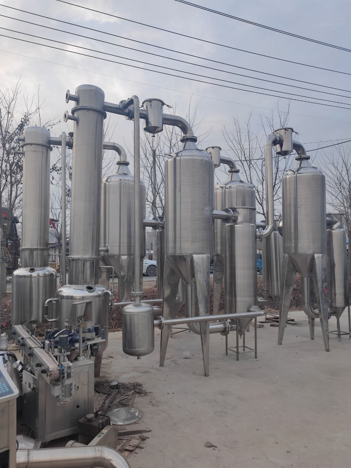 出售多效浓缩蒸发器500升-5吨现货供应-2