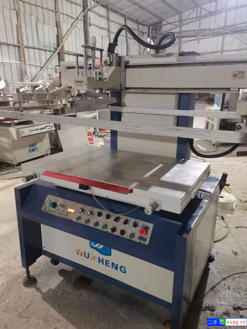 九成新二手半自动丝印机70*110台面-2