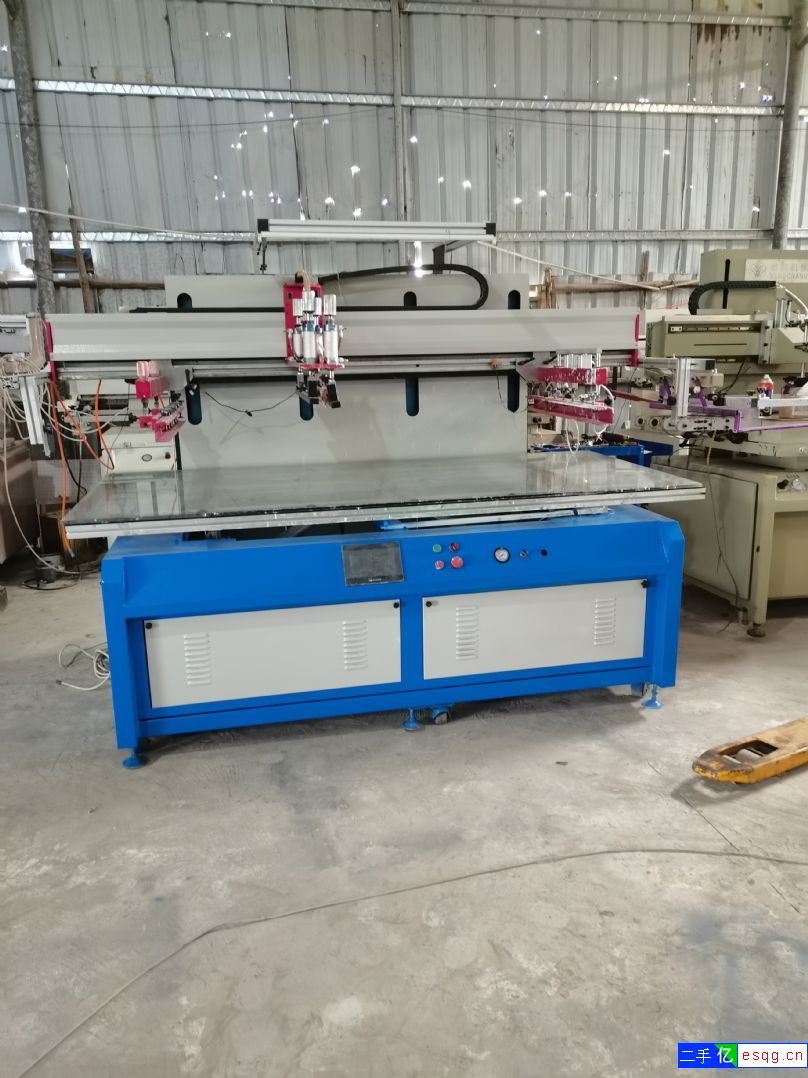 出售二手无纺布丝印机 斜臂丝印机，二手丝印机-1