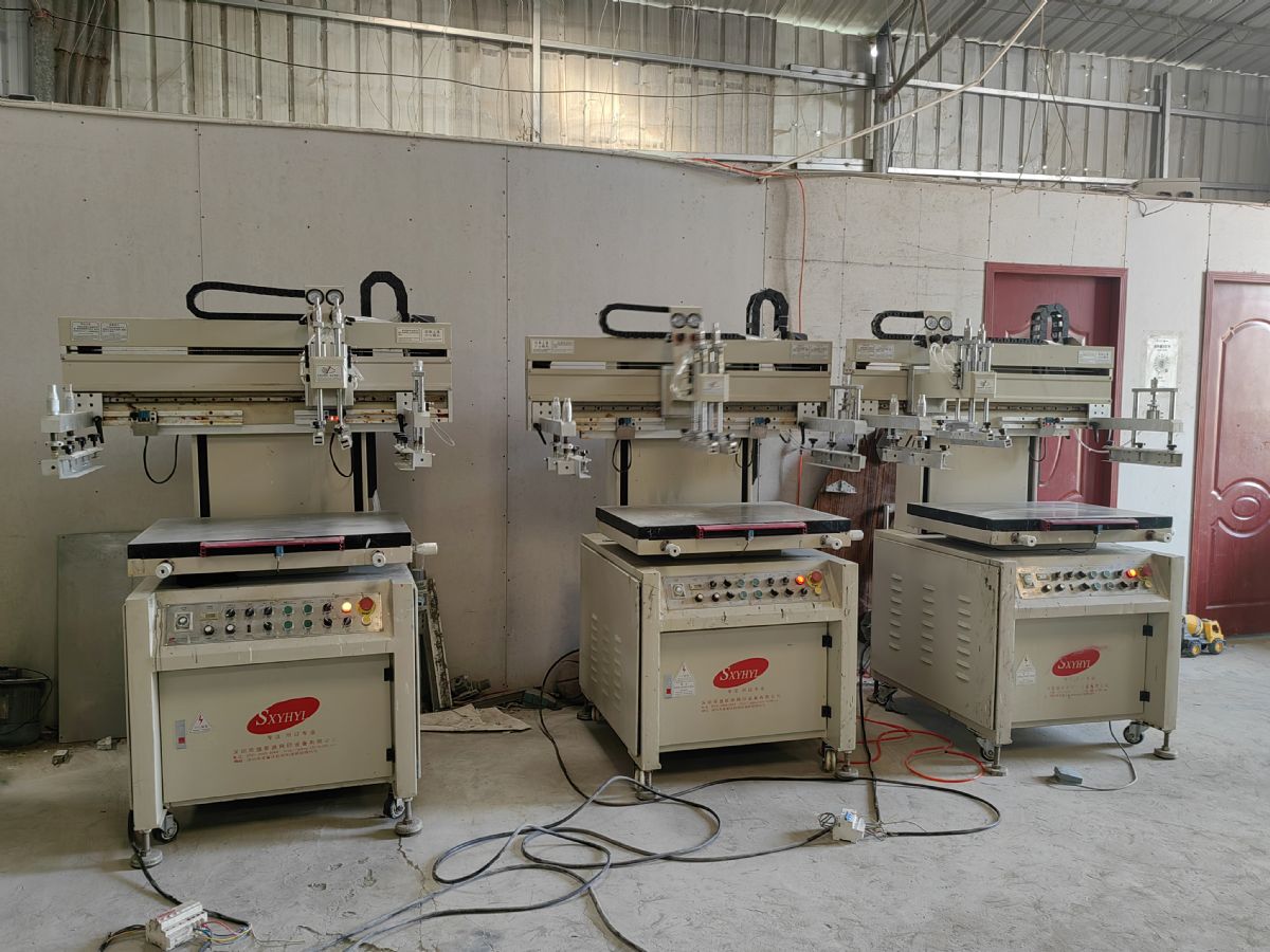 转让九成新二手丝印机6080台面同款三台-1