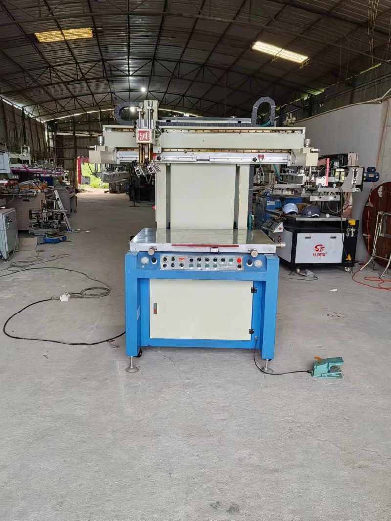 低价转让二手丝印机，千层架斜臂丝印机，无纺布丝印机-1