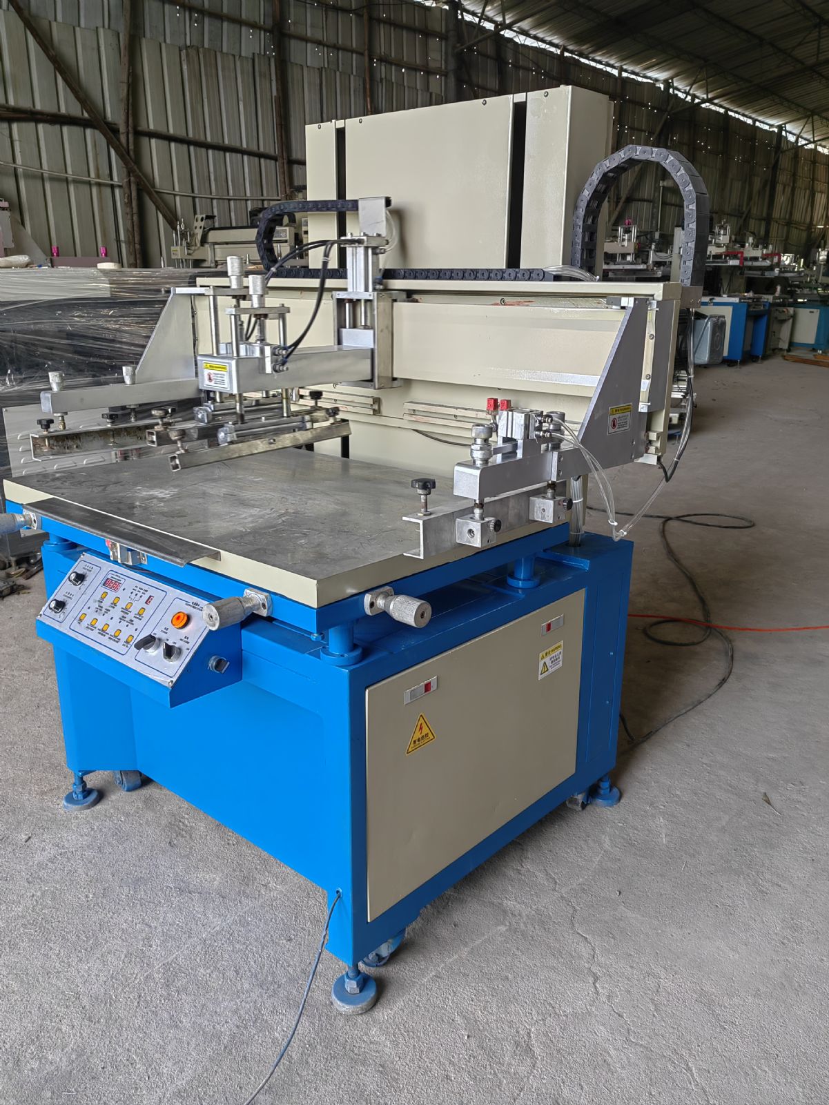 低价出售二手港艺丝印机70*100台面-2