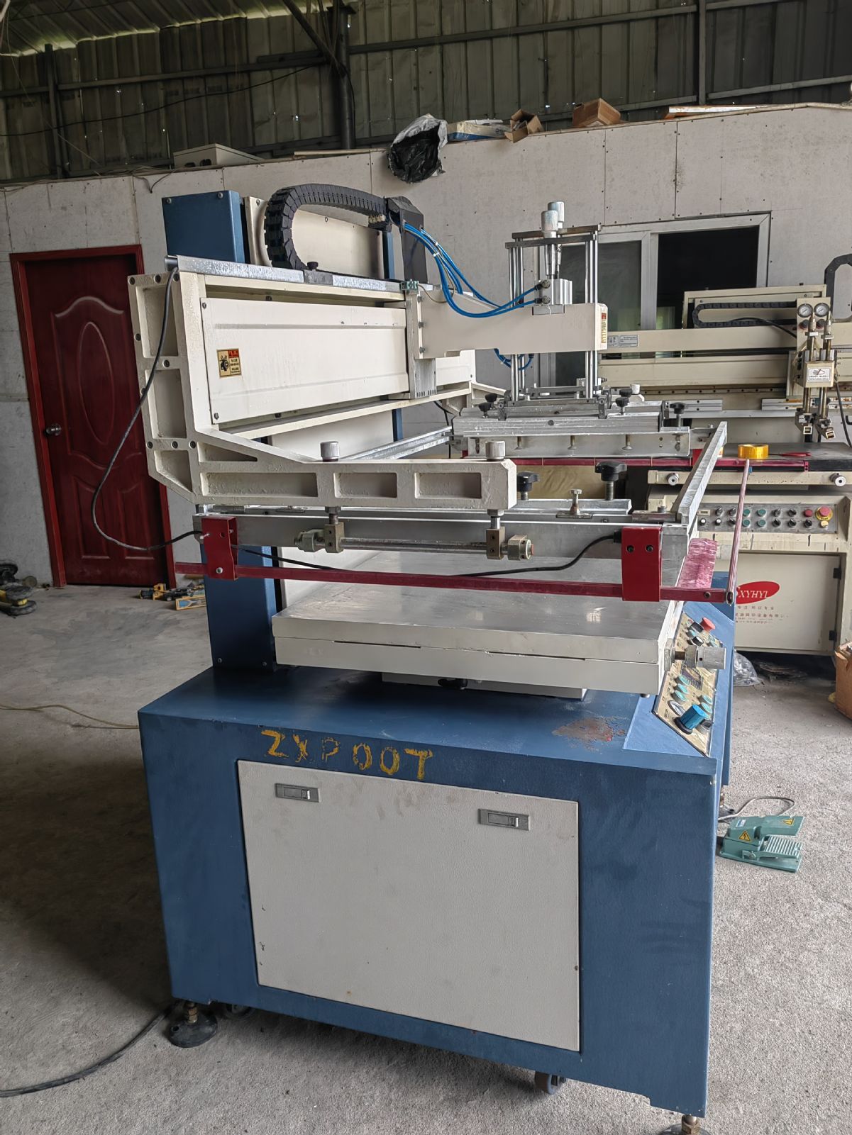 九成新二手誉晟丝印机70*110台面，带吸气离网功-1