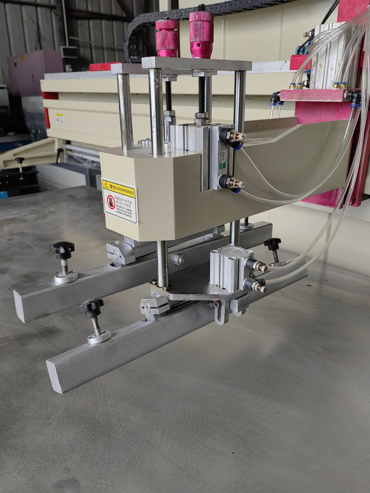 低价转让二手丝印机1000*2200台面带防滴墨功-2