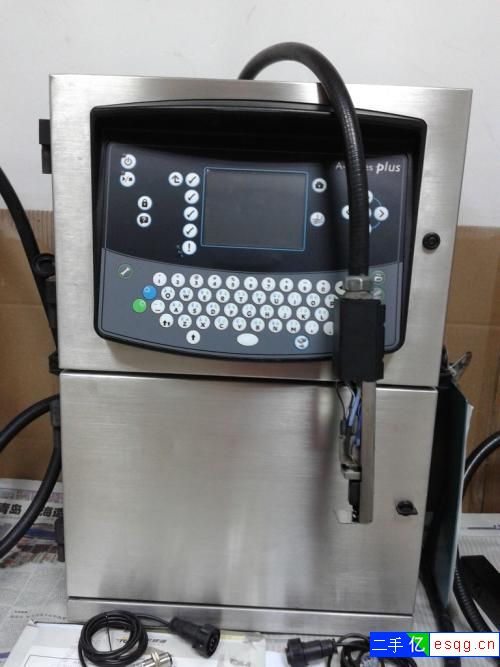 现台货4台油墨喷码机低价出售，赠送光电支架，油墨未-1