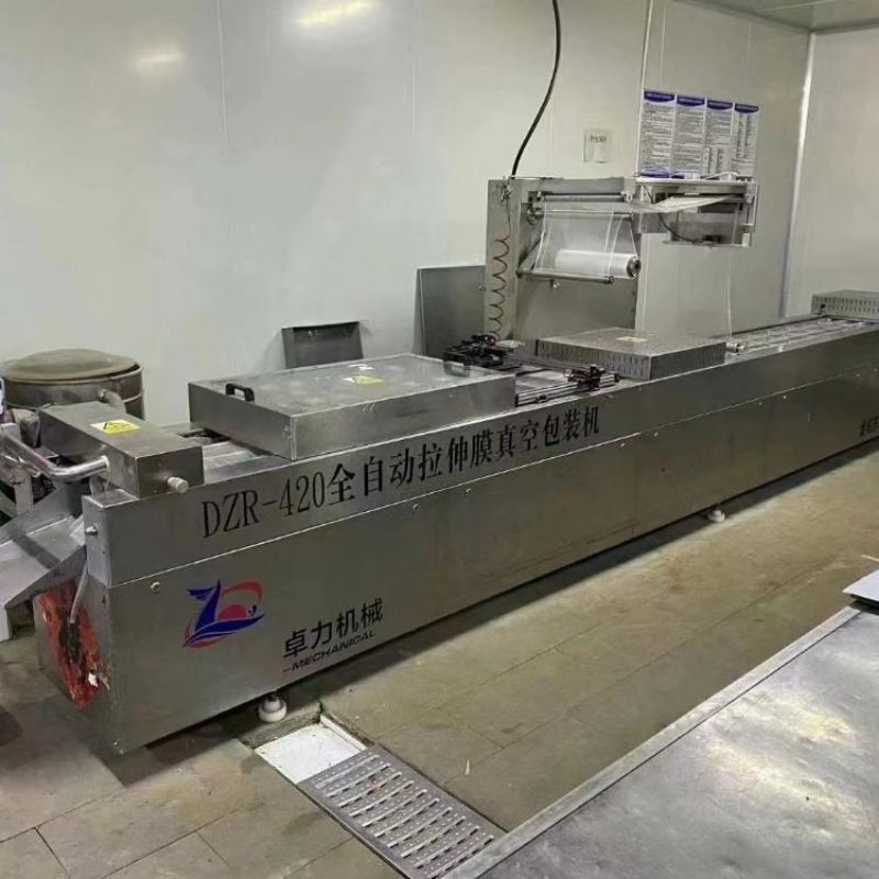 捡漏了二手豆制品拉伸膜真空包装机，魔芋爽封口机 上-2