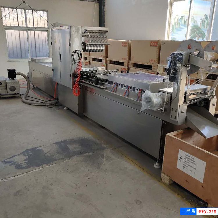 闲置转二手人参蜜片拉伸膜真空包装机,玉米面条封口机-1