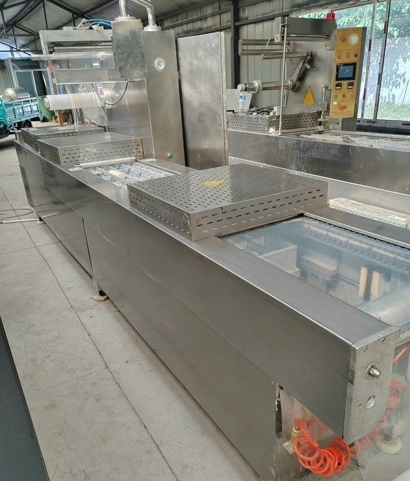 小康520年糕拉伸膜真空包装机，自动封口机，进口电-1