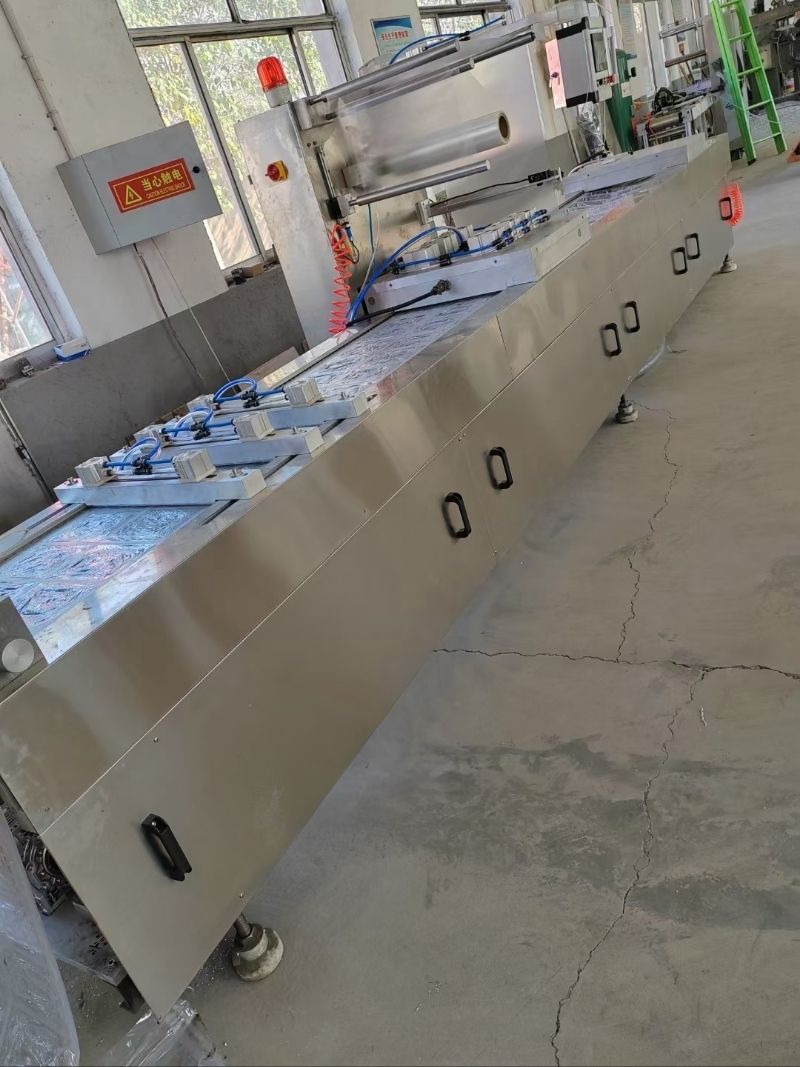 转让420型冷面全自动拉伸膜真空包装机械，可随时试-1