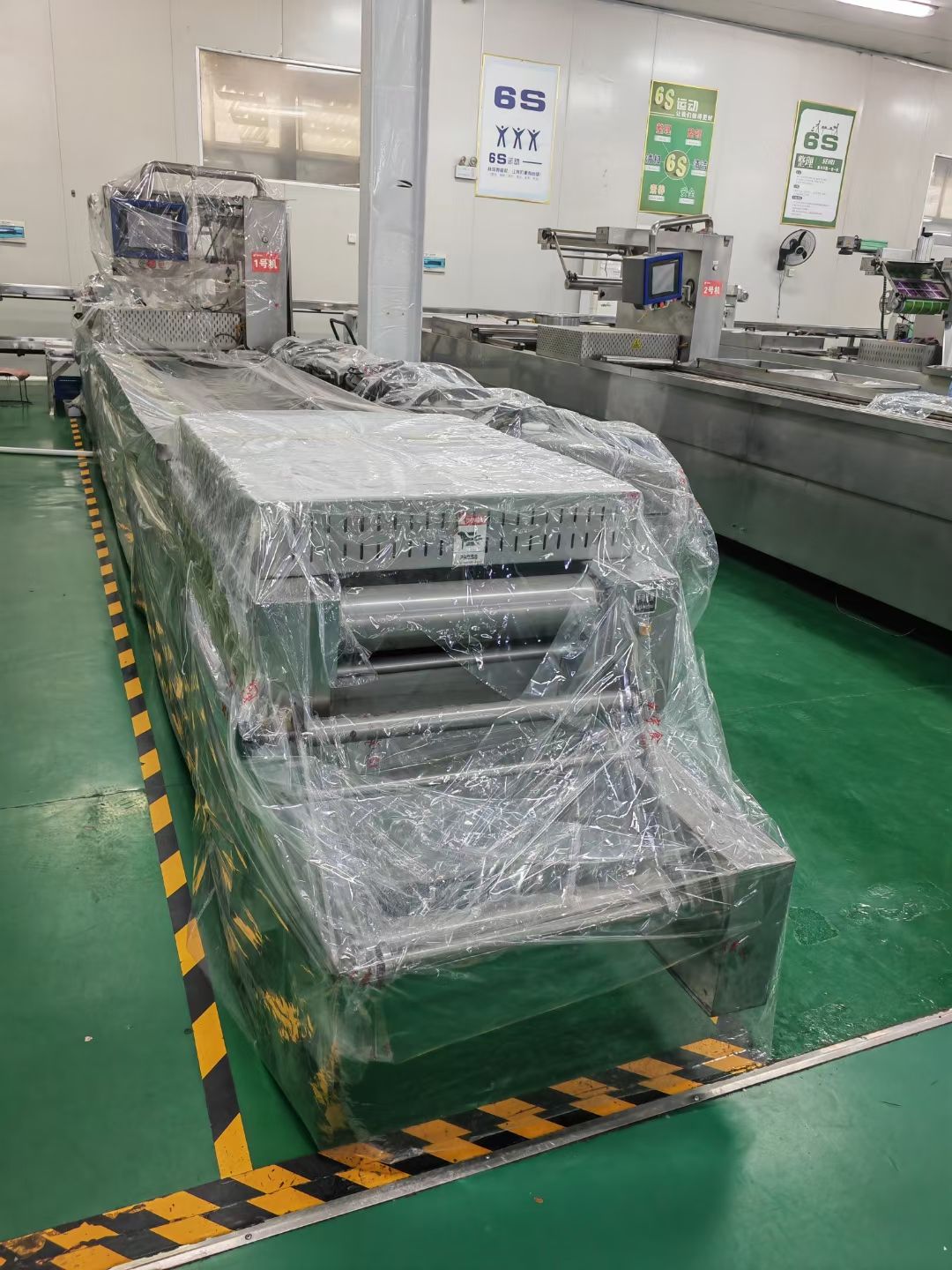 二手小康420对对虾拉伸膜真空包装机，送新模具，提-2