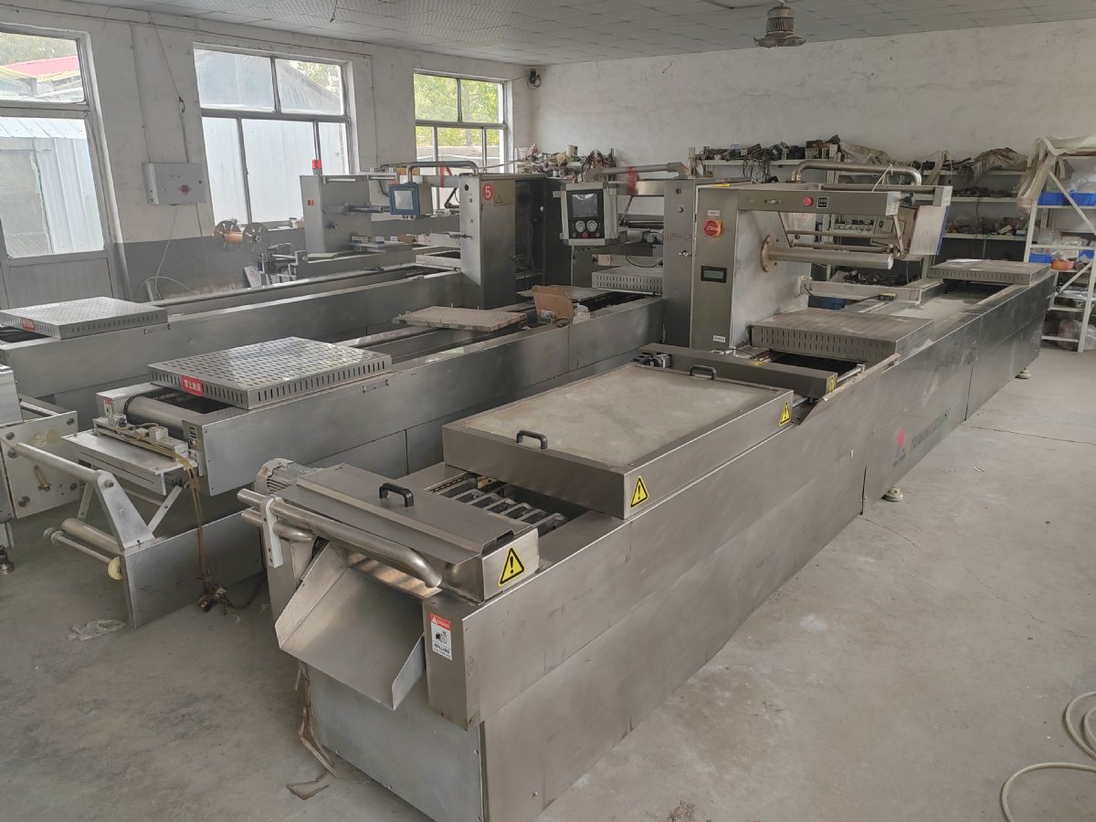 二手520佛跳墙拉伸膜真空包装机，成色新，价格实惠-2