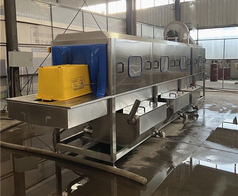 批发食品机械，周转筐洗框机，型号齐全，支持定制，一-2