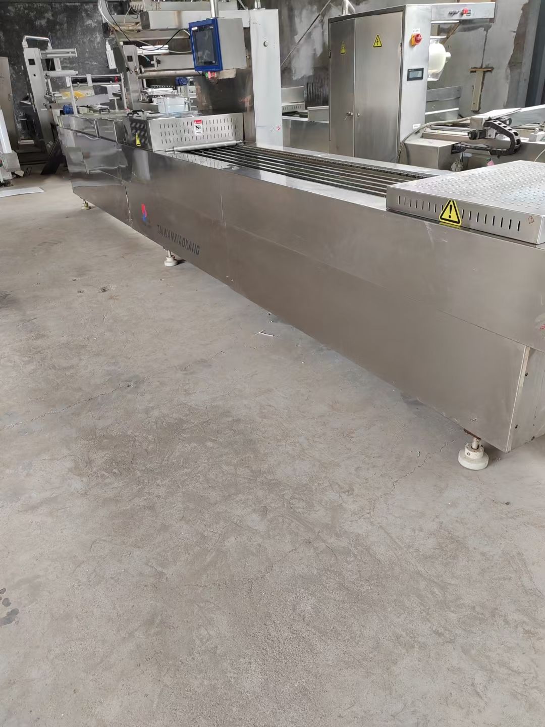 二手 420 520冷面拉伸膜真空包装机,上-2