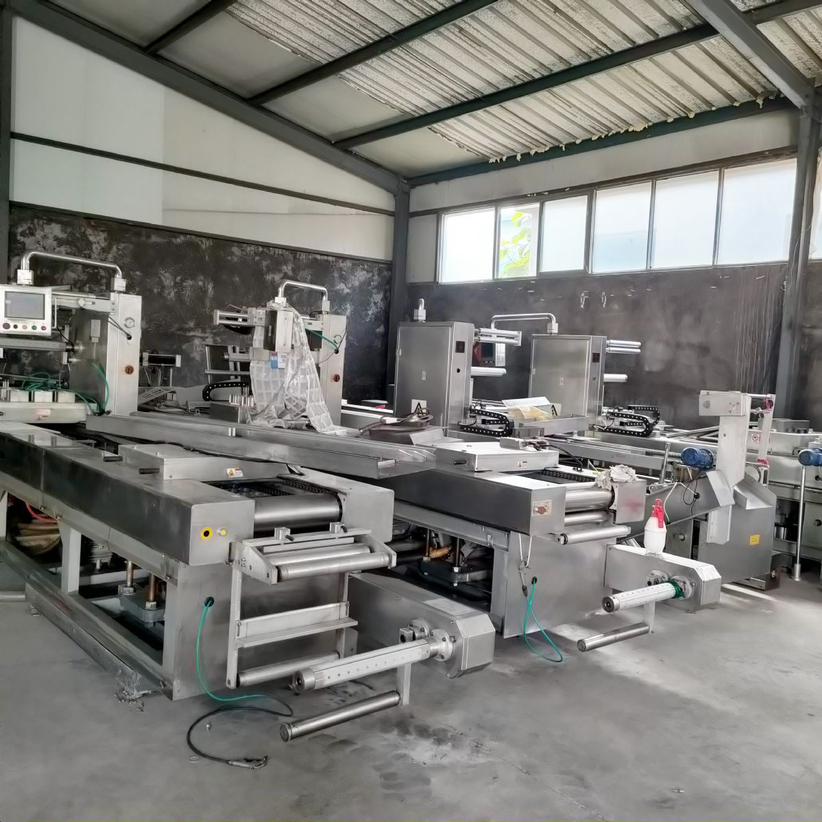 二手拉伸膜真空包装机，低价出售，可升级送新模具，上-1