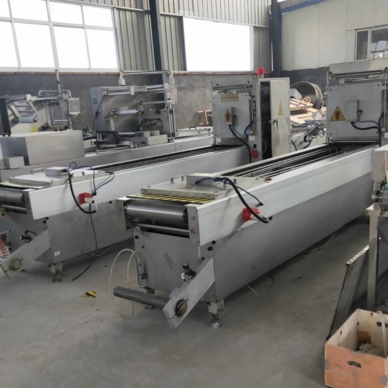 二手佛跳墙拉伸膜包装机，大盆菜真空包装封口机！提供-2