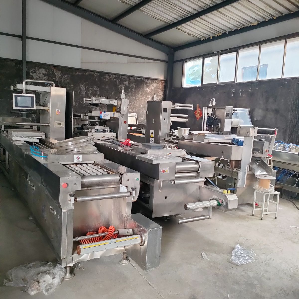 转让二手520拉伸膜真空包装机，模具加工，维修保养-1