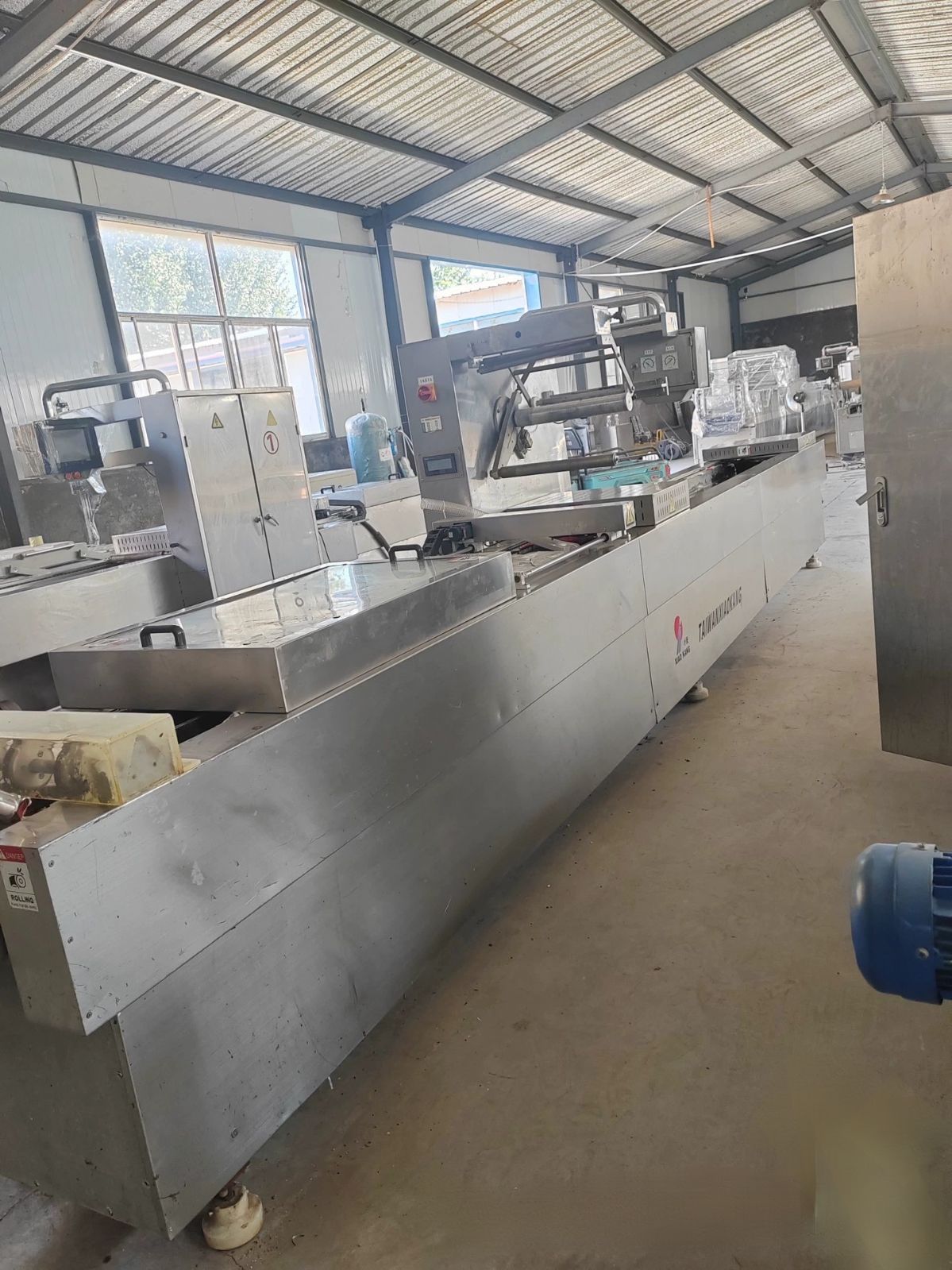 二手年糕真空封口机,年糕拉伸膜真空包装机,进口配置-1