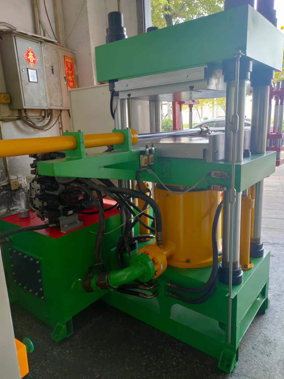 200吨硫化机平板二手硫化机转让-2