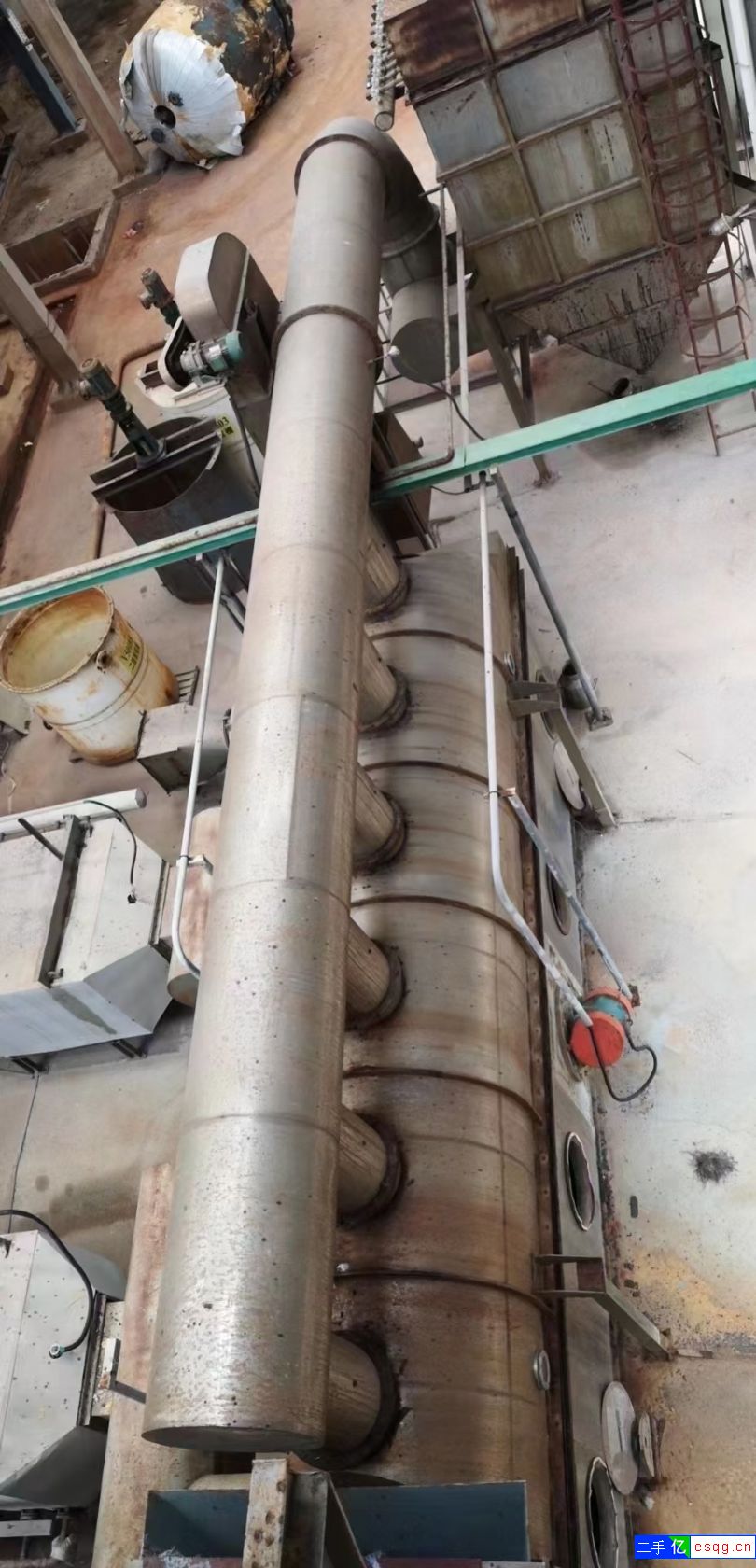 二手流化床干燥机一套在位-1