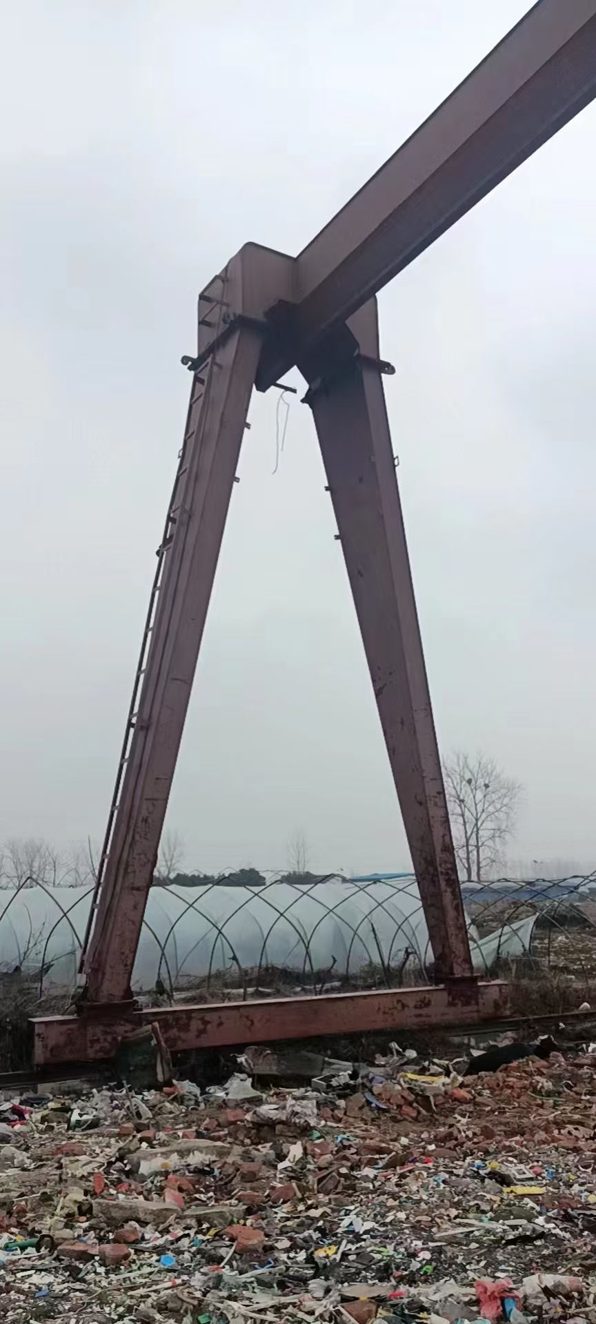 转让10吨跨度20米包厢龙门吊-2