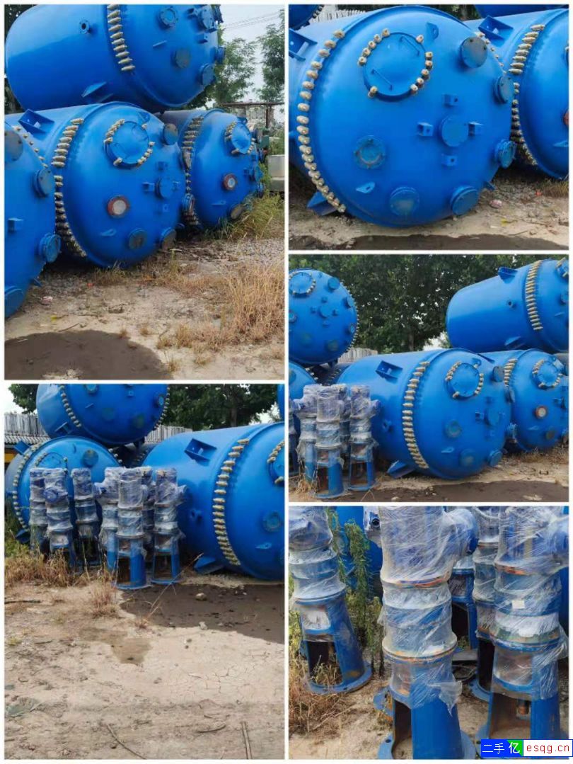 转让多台搪瓷反应釜多台型号齐全-1