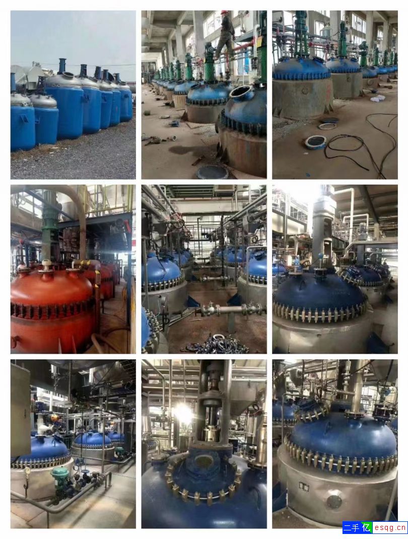 转让多台搪瓷反应釜多台型号齐全-2