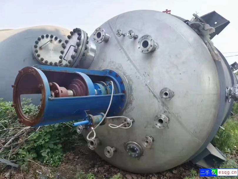 转让新定全新二手30立方不锈钢反应釜12台，压力1-1