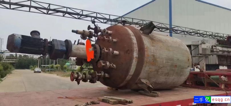 转让2台5立方不锈钢316材质的高压反应釜-2