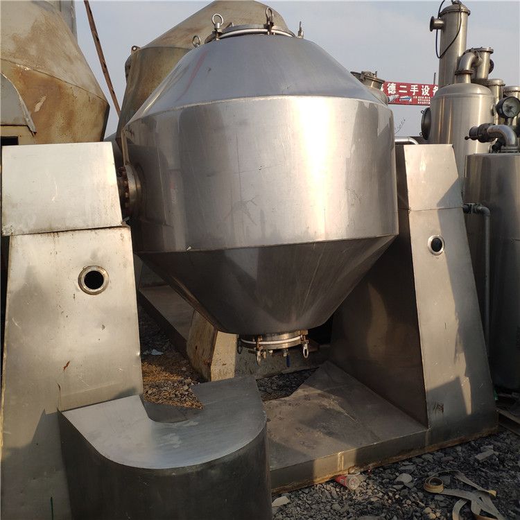 转让二手不锈钢搪瓷双锥干燥机多台-1