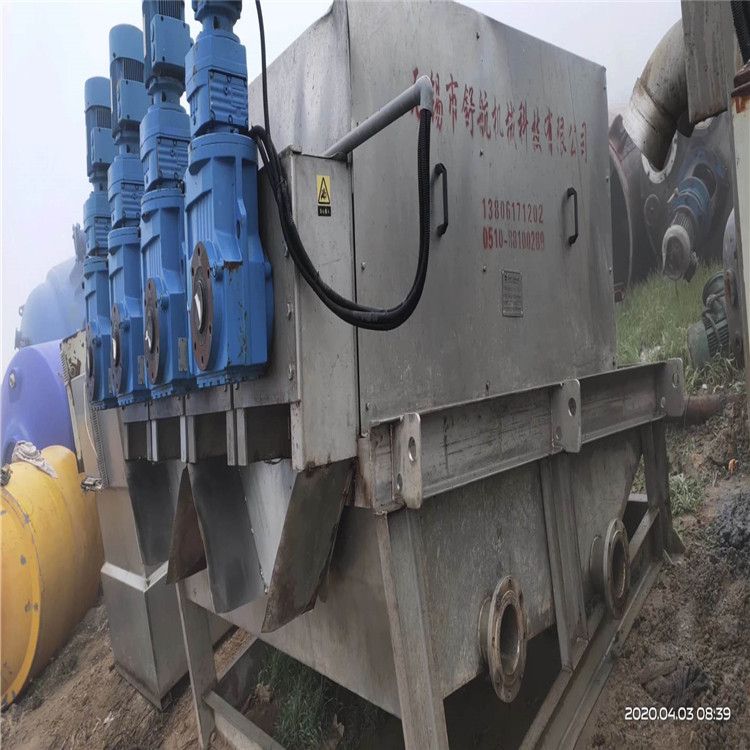 转让9成新二手403叠螺污泥脱水机多台 多种规格可-2