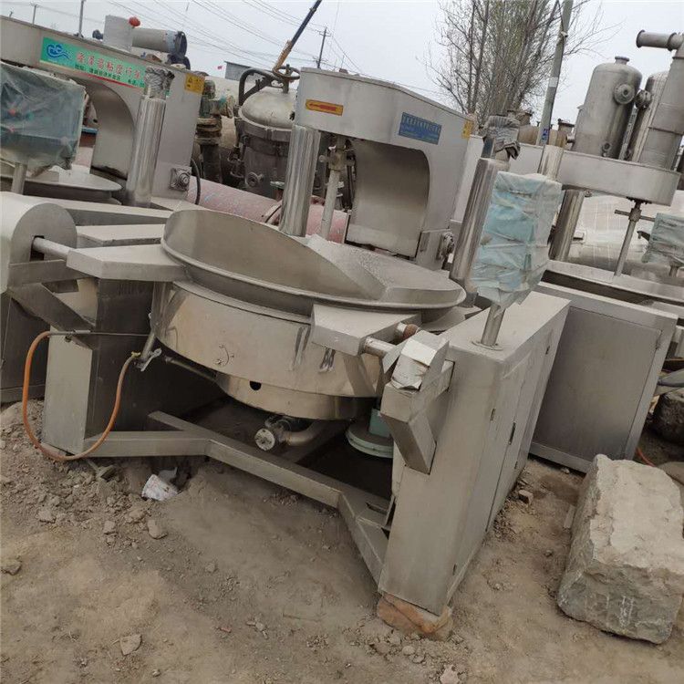 转让9成新二手200L行星搅拌夹层锅多台-1