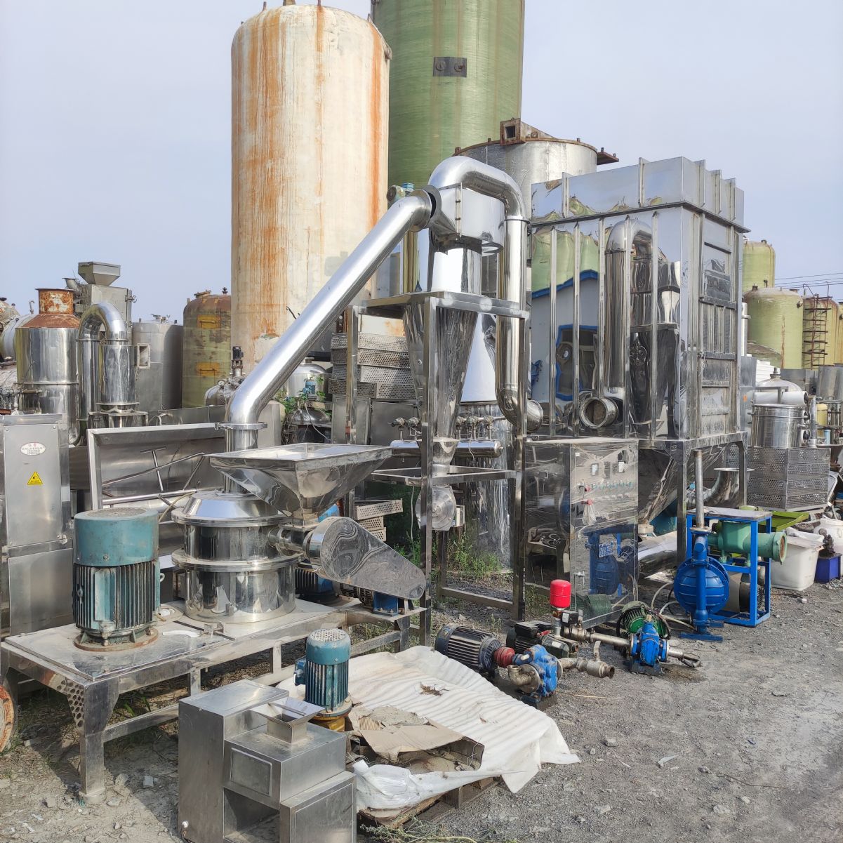 转让一台九成新二手55型超微粉碎机一台-1