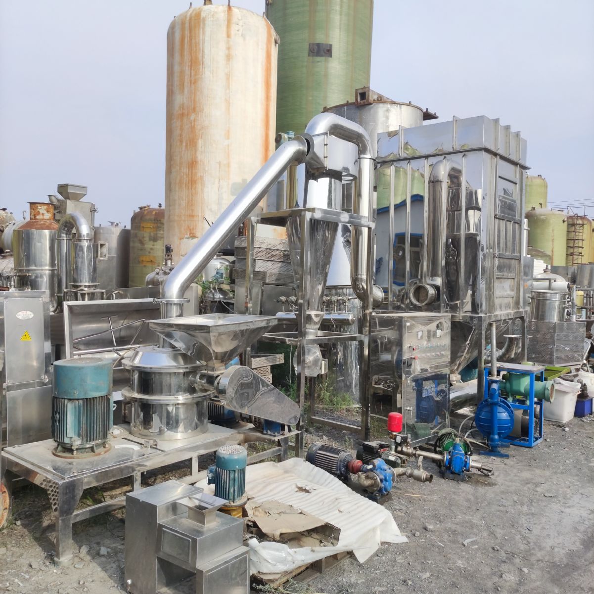 转让一台九成新二手55型超微粉碎机一台-2